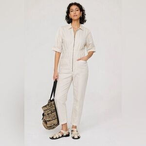 Rachel Comey Drill Jumpsuit Sz 8 Color: Dirty White NEW